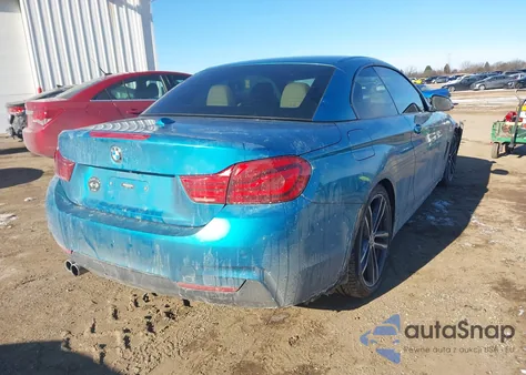 2018 BMW 430I z USA, uszkodzony, nr VIN WBA4Z1C52JEC73479